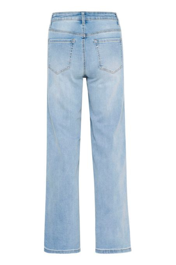 KAKarla HW Wide Jeans Lys Denim - Image 3