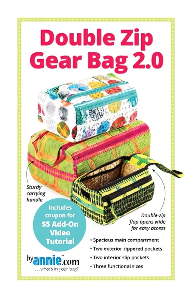 Double Zip Gear Bag 2.0 - Image 1