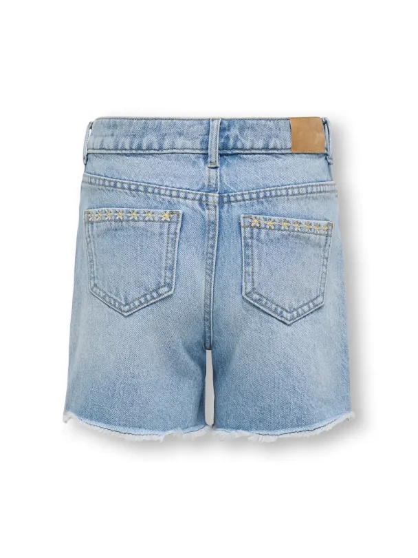 KOGpacy Denim Shorts m/broderi - Image 2