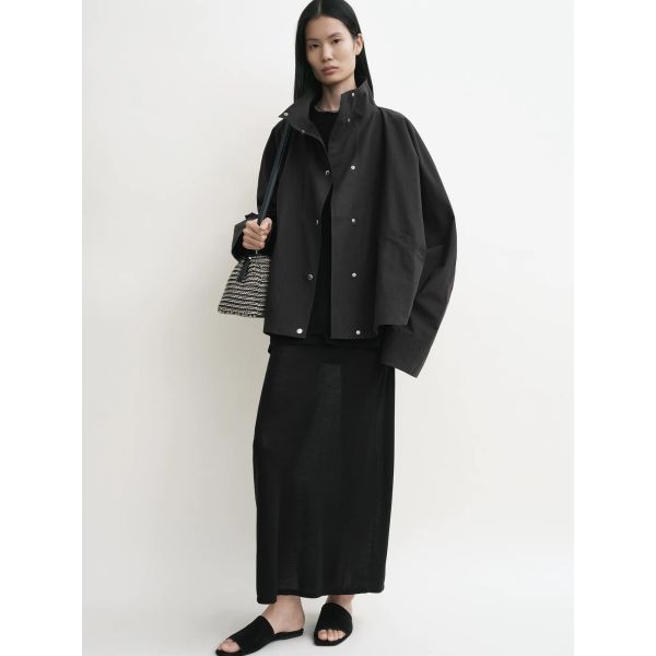 Summer Parachute Jacket Black