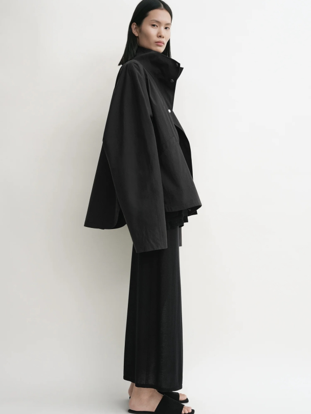 Summer Parachute Jacket Black - Image 4