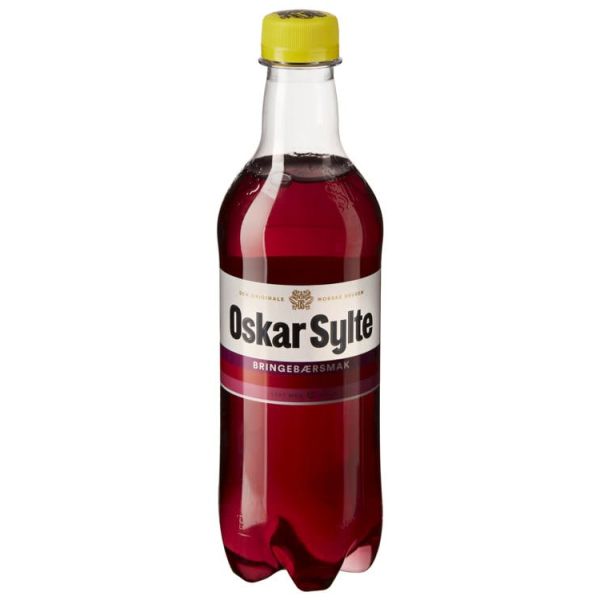 Bringebærbrus 0,5L fl Oskar Sylte