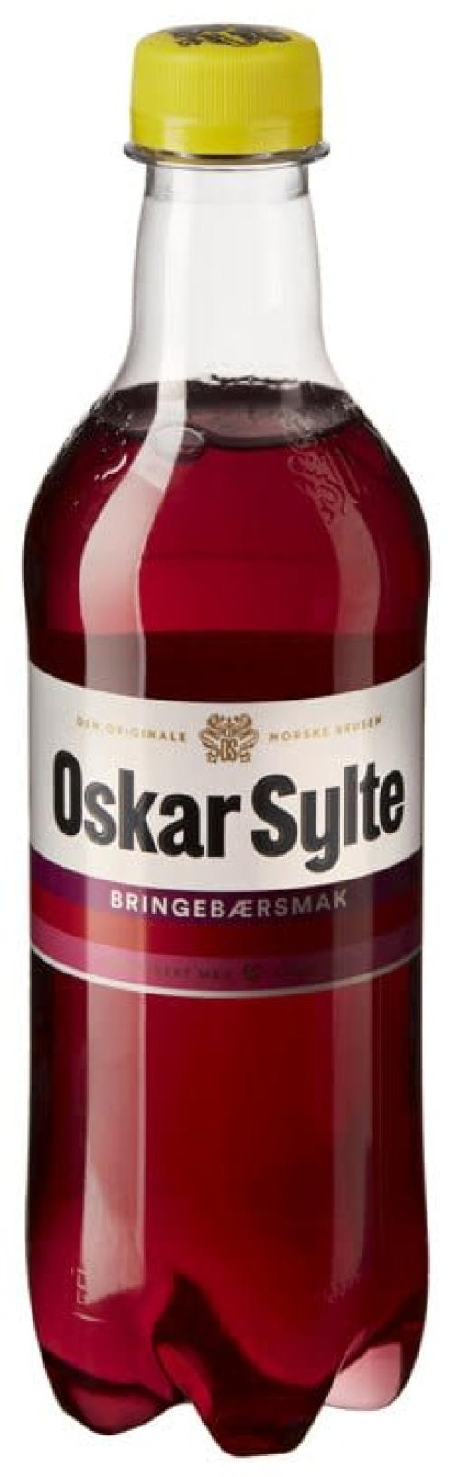 Bringebærbrus 0,5L fl Oskar Sylte