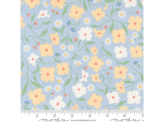 Cottage charm blue floral