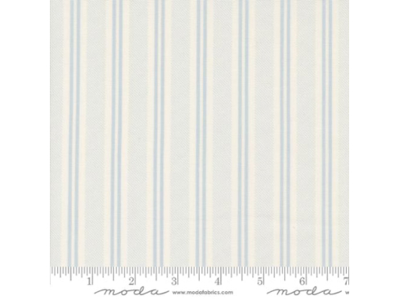 Cottage charm blue stripes