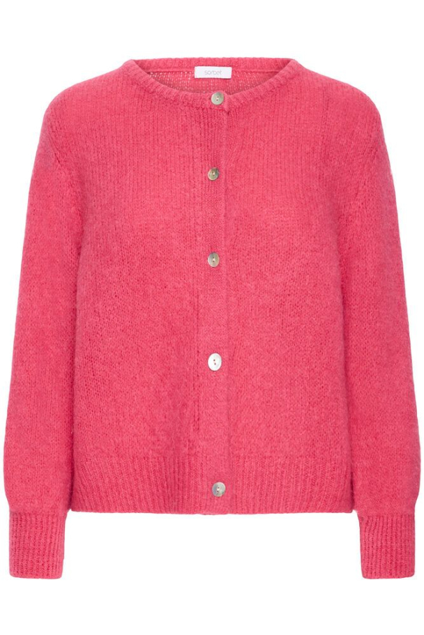 SBgulvig Strikket Cardigan Rosa - Image 2