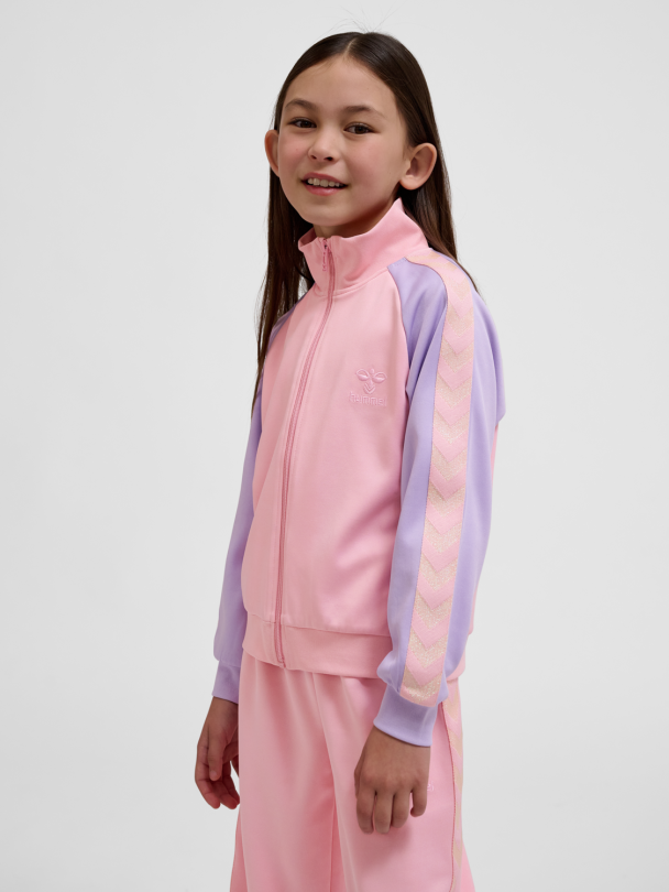 HMLdaily Zip Jakke Rosa - Image 1