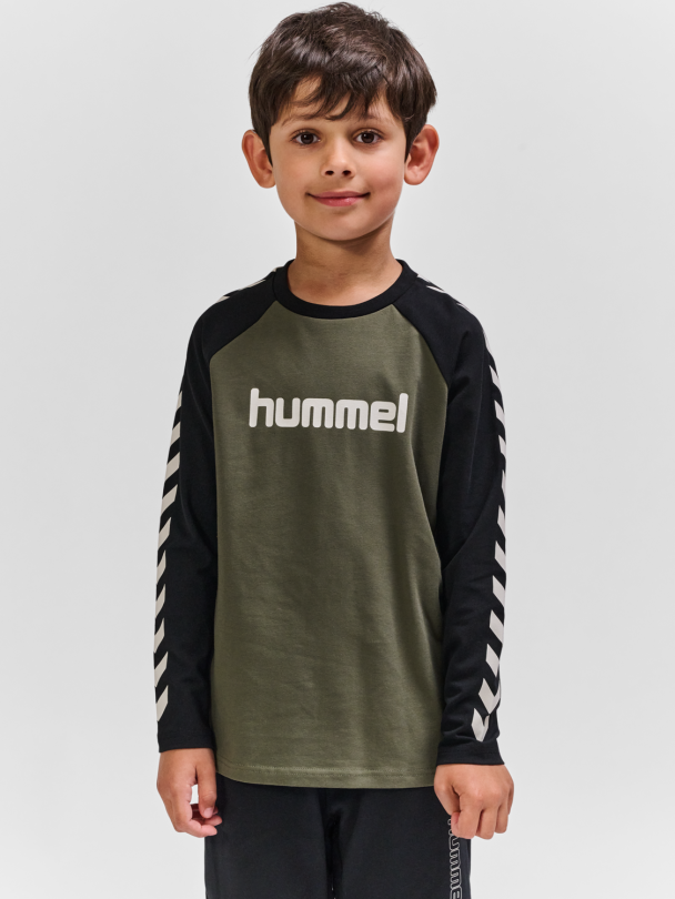 hmlBoys Longsleeve Dusty Olive - Image 1