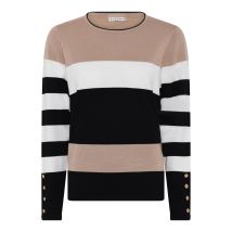 Genser 176 160 Camel/svart