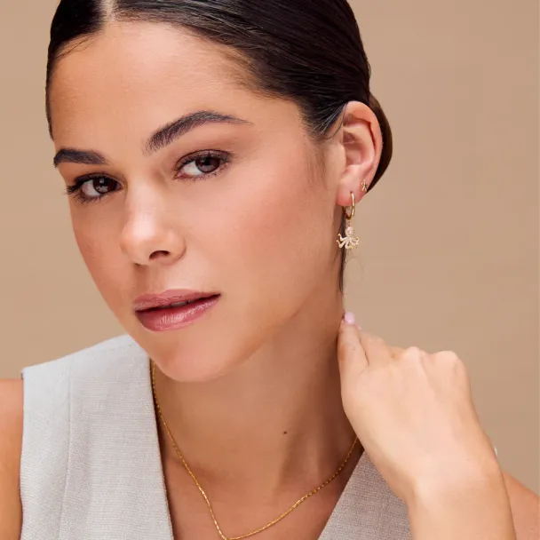 Octopus Charm Earring - Image 2