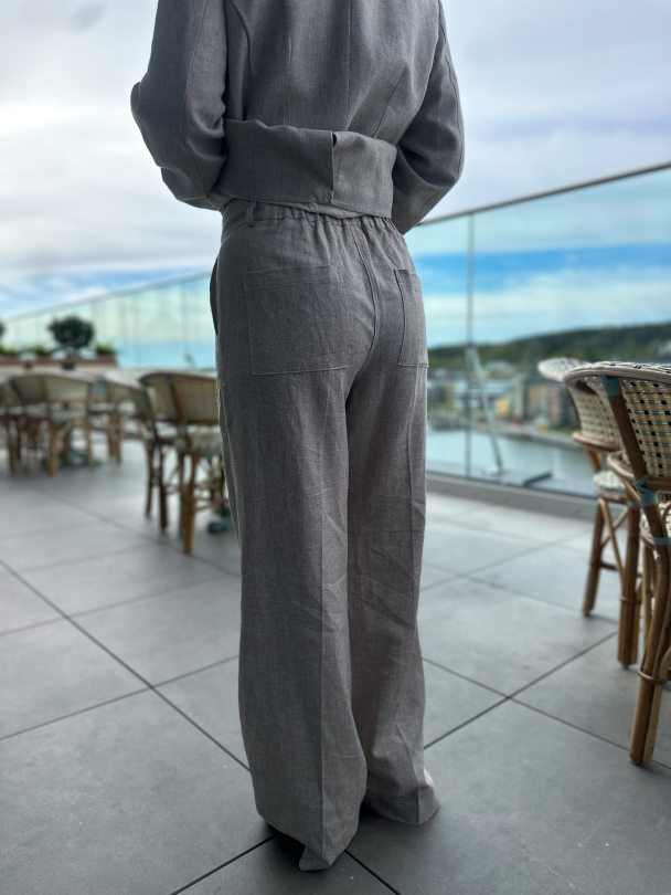 Margo - Tara Wide Pants - Sepia Tint - Image 2