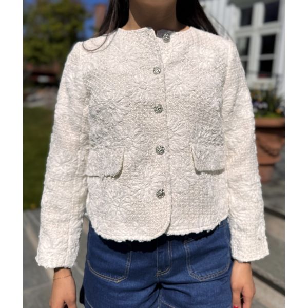 Kavi 7/8 Jacket - Star White