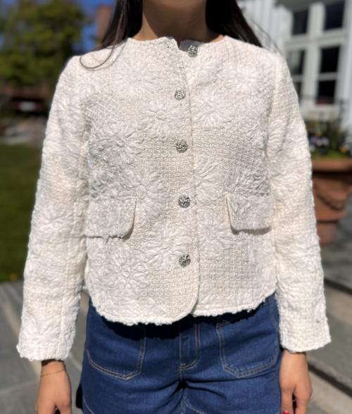 Kavi 7/8 Jacket - Star White