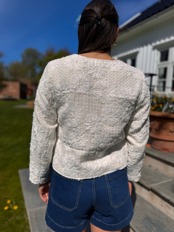 Kavi 7/8 Jacket - Star White - Image 4