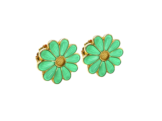 Daisy Small Earrings - Mint 267
