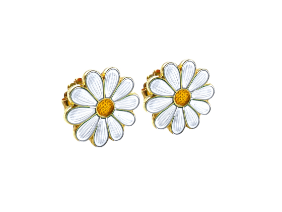 Daisy Small Earrings - Hvit 139/95