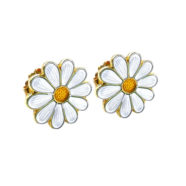Daisy Small Earrings - Hvit 139/95
