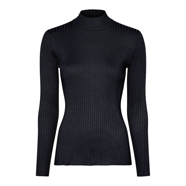Micha Rib Topp Turtle Neck - Image 1