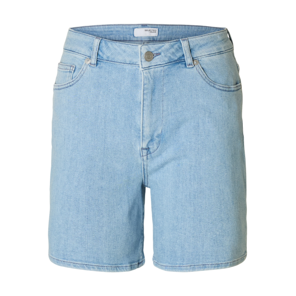 Anya Denim Shorts - Light Blue Denim 