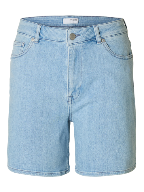 Anya Denim Shorts - Light Blue Denim 