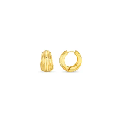 Textured Chunky Hoop