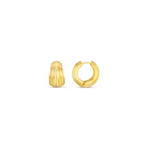 Textured Chunky Hoop
