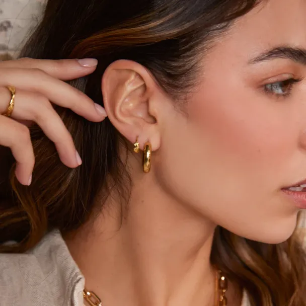 Polished Chubby Hoop - Image 2