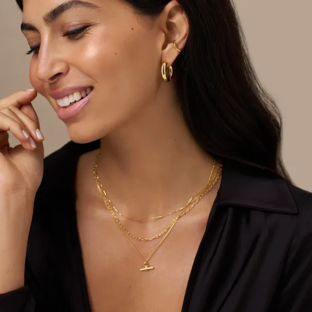 Polished Chubby Hoop - Image 3