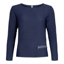 Genser m/glidelås 5353 Jeans Blå