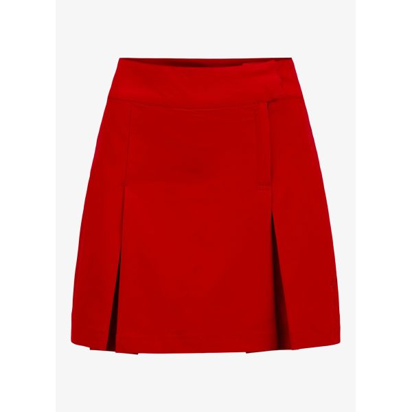 W SPORT PLEAT SKORT - Race Red