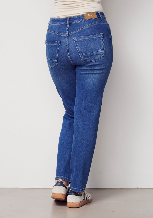 Monza Straight Jeans Mid.Denim - Image 3