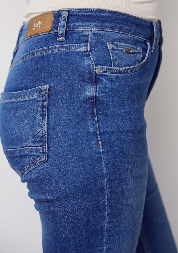 Monza Straight Jeans Mid.Denim - Image 4