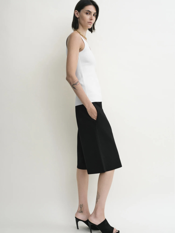Knit Shorts Black - Image 3