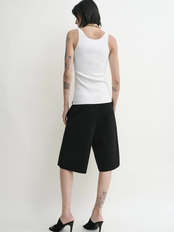 Knit Shorts Black - Image 4