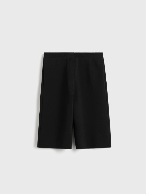 Knit Shorts Black - Image 5