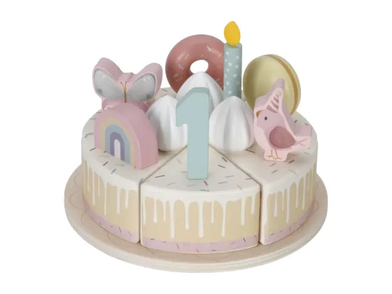 Bursdagskake XL Pink - Little Dutch 