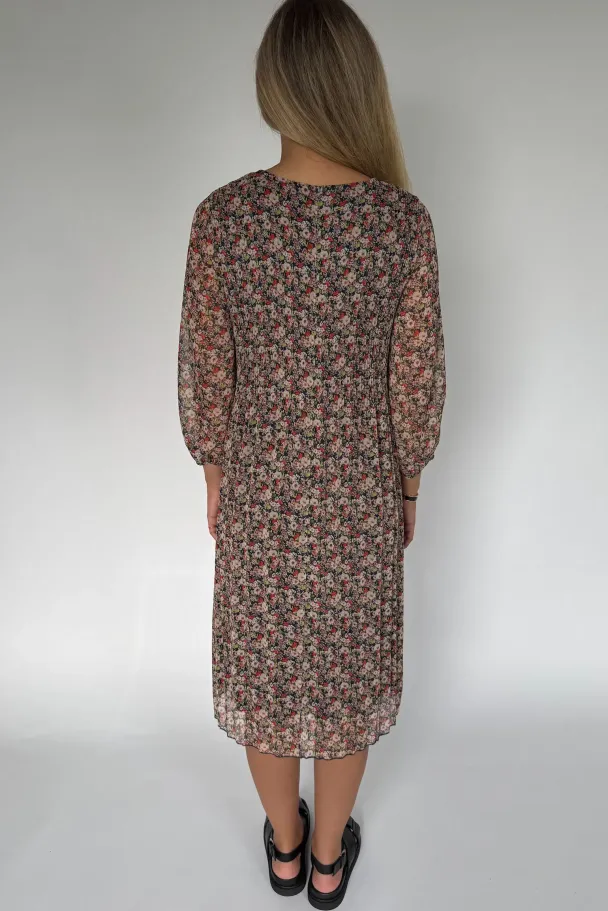 Dieppe Kjole Flower Marine - Image 3