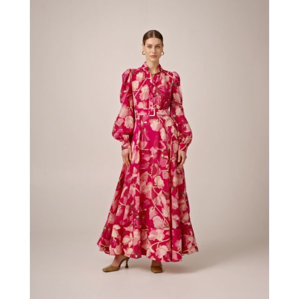 Viscose Belt Dress - Amour 