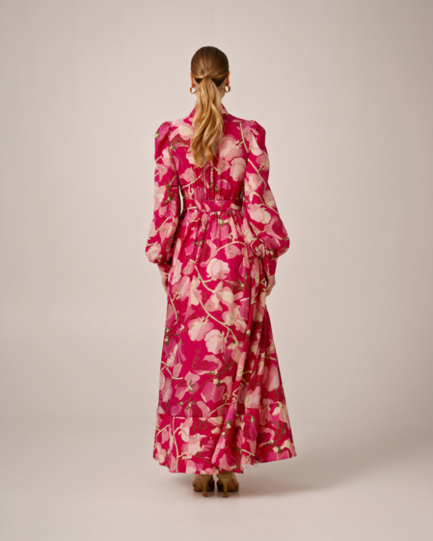 Viscose Belt Dress - Amour  - Image 2