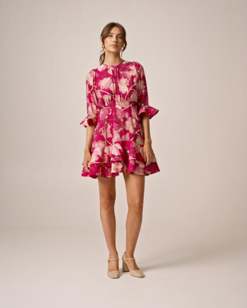 Viscose Mini Dress - Amour 