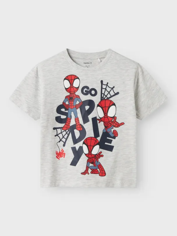 NMMmain Spidey T-skjorte Grå - Image 1