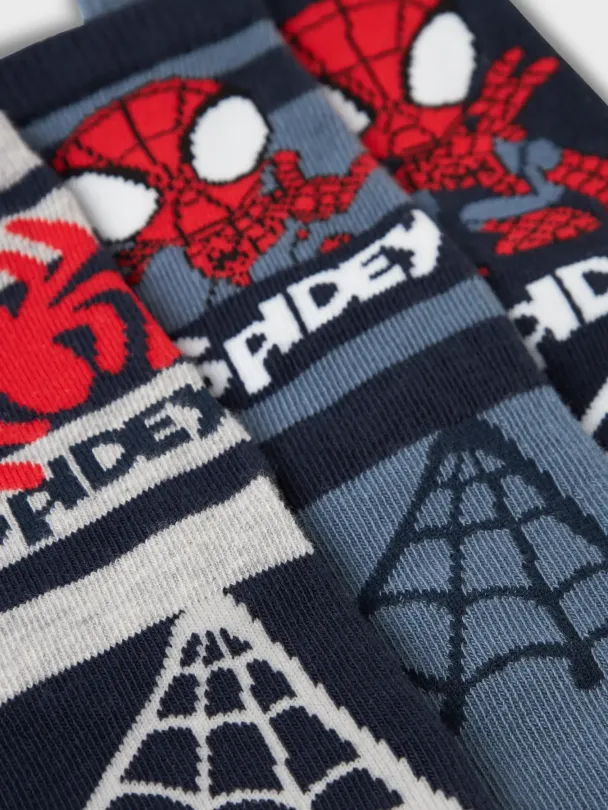 NMMmanning 3-pk Spidey Sokker - Image 2