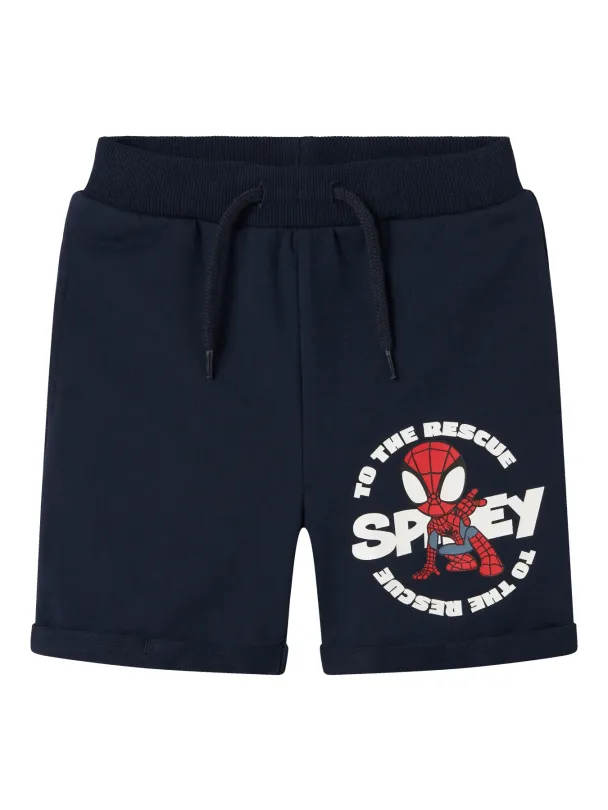 NMMmani Spidey Shorts Mørk Blå - Image 1