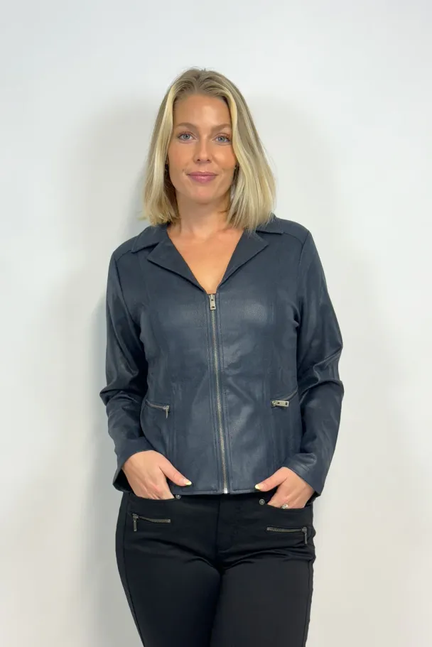 Pamora Jakke Marine - Image 1