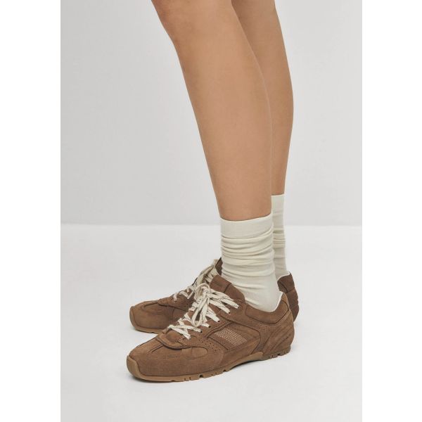 Tb.56 Leather Sneakers - Suede Brown