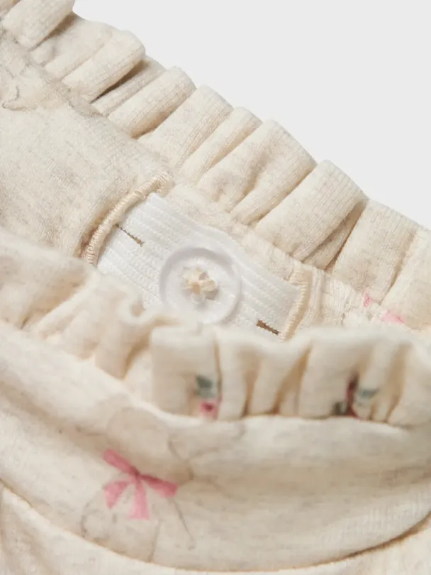 NBFhallo Bukse Kanin Beige - Image 3