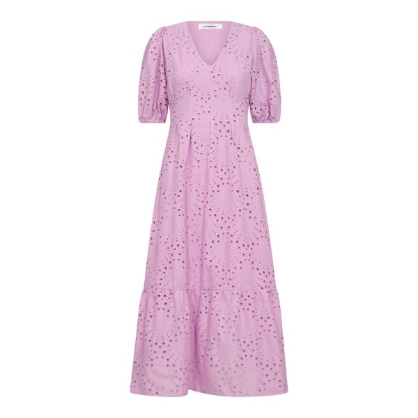 Nayacc Anglaise Pleat Dress Orchid     |       Nayacc Anglaise Pleat Dress Orchid fra Co'Couture