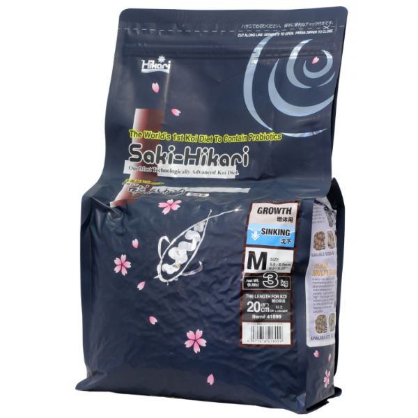 Saki-Hikari Growth Sinking / M / 3kg