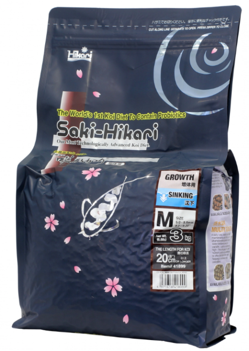 Saki-Hikari Growth Sinking / M / 3kg