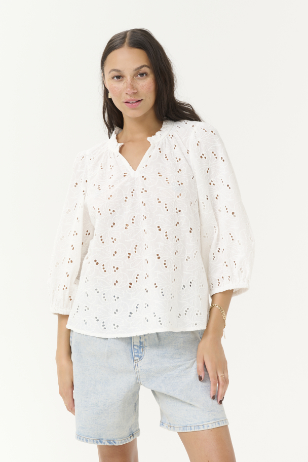 KAtessa Bluse Hvit - Image 4